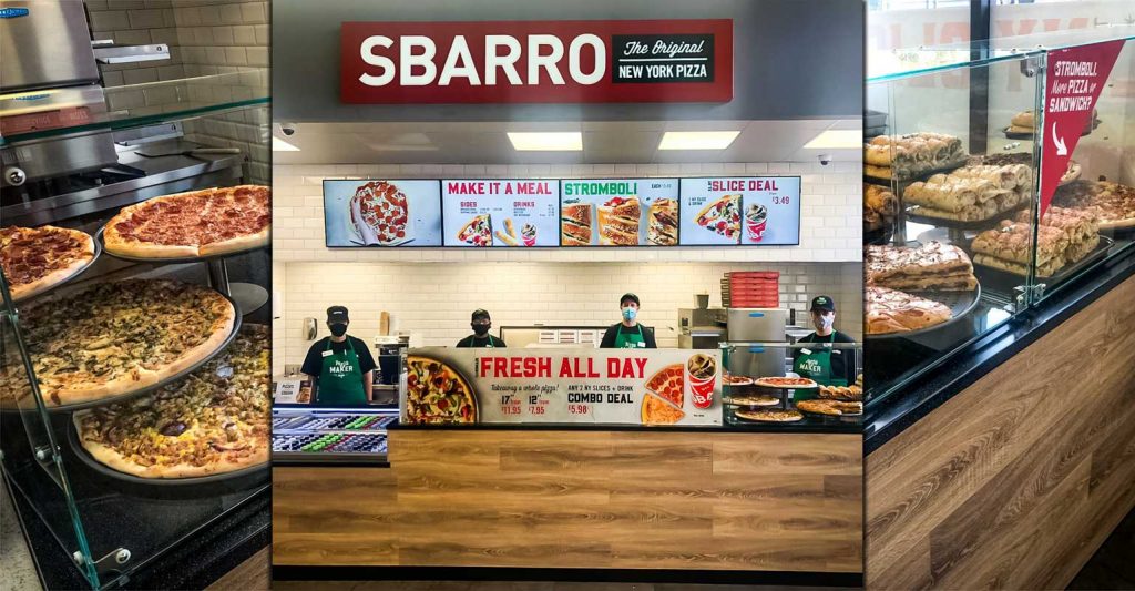 Sbarro Pizza Halal EG Group Birmingham