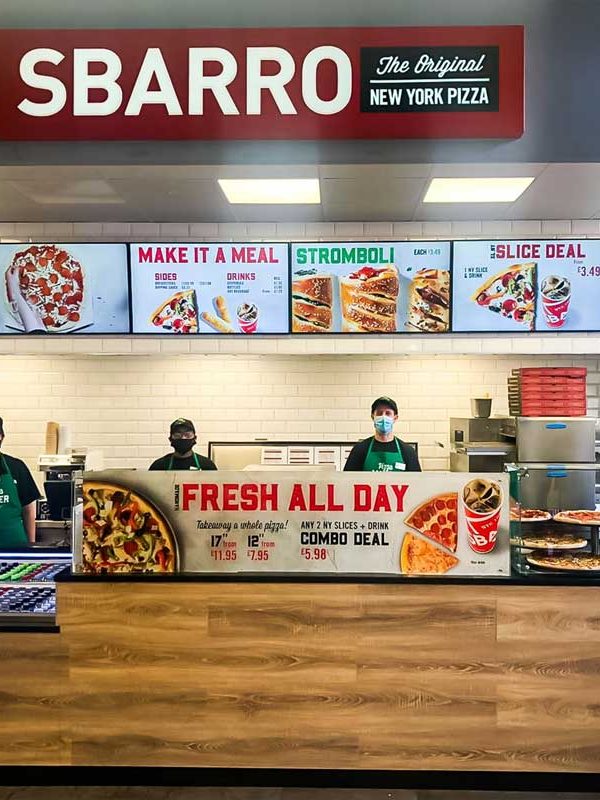 Sbarro partners with EG Group to make Halal UK debut - Feed the Lion
