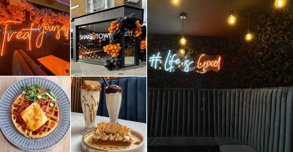 Shake Town Halal Restaurant Desserts Leyton London