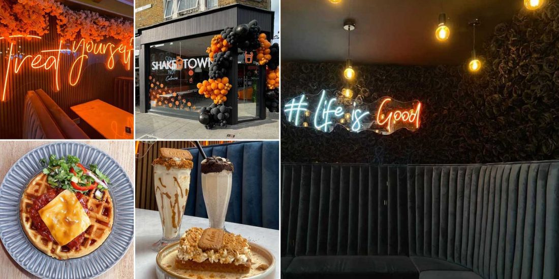 Dessert parlour Shake Town opens in London's Leyton Feed the Lion