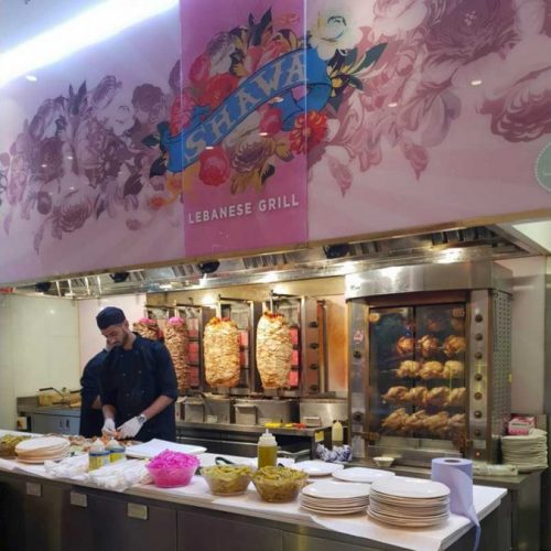 Shawa Lebanese Halal Restaurant Westfield London Shopping