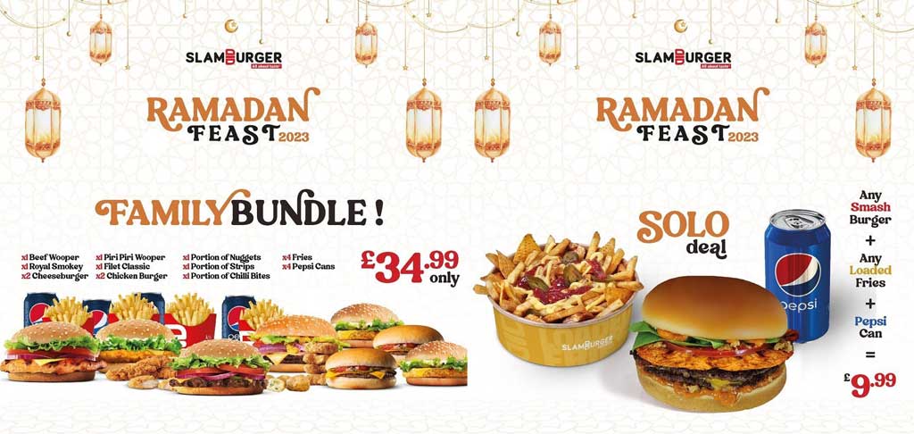 Slamburger Halal Burger Restaurant Birmingham Iftar Suhoor