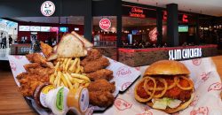 Slim Chickens Chicken Halal fast food burger restaurant Blue Water