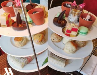 Botanical Afternoon Tea at 5* London Marriott Hotel, Park Lane