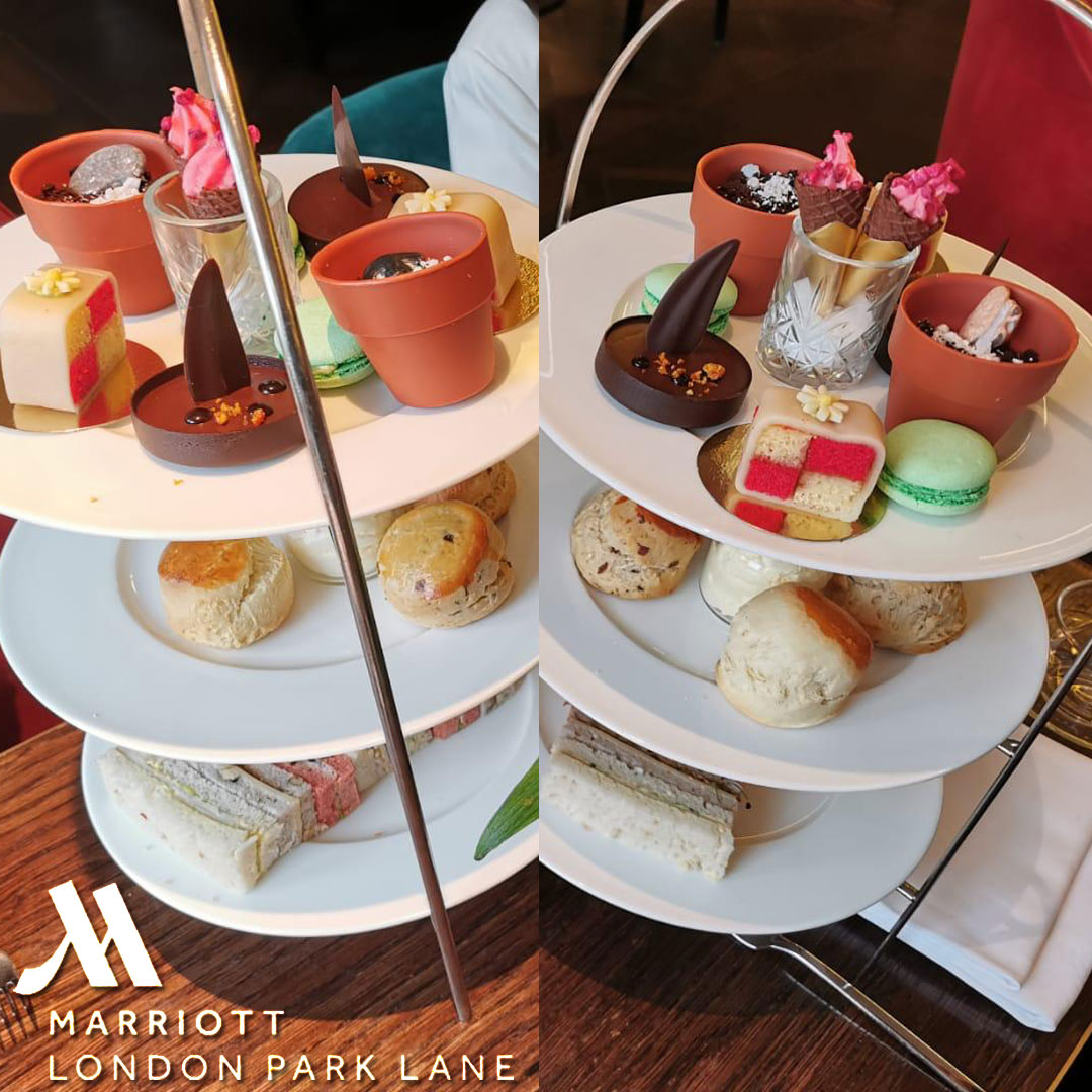 Botanical Afternoon Tea at 5* London Marriott Hotel, Park Lane Feed