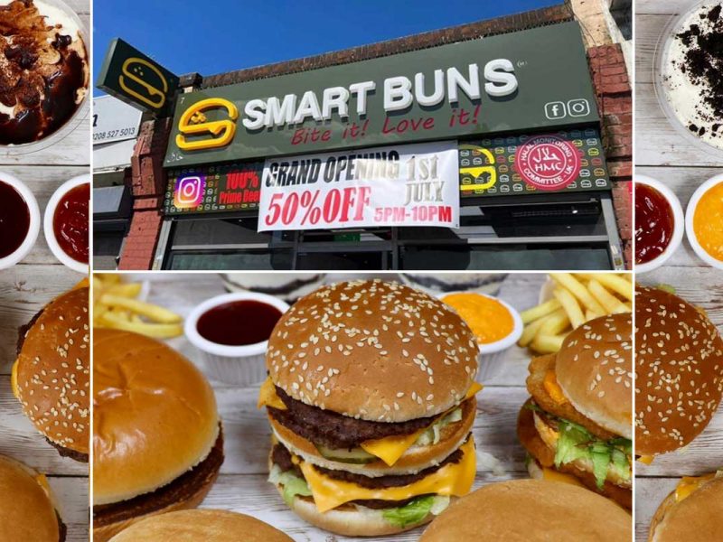 Smart Buns Halal McDonald's Burger King Restaurant Walthamstow London