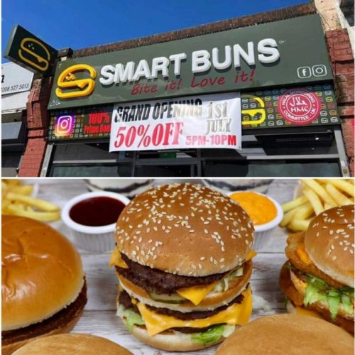 Smart Buns Halal McDonald's Burger King Restaurant Walthamstow London