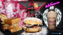 So Famous American Diner Halal Burger dessert restaurant Sheffield