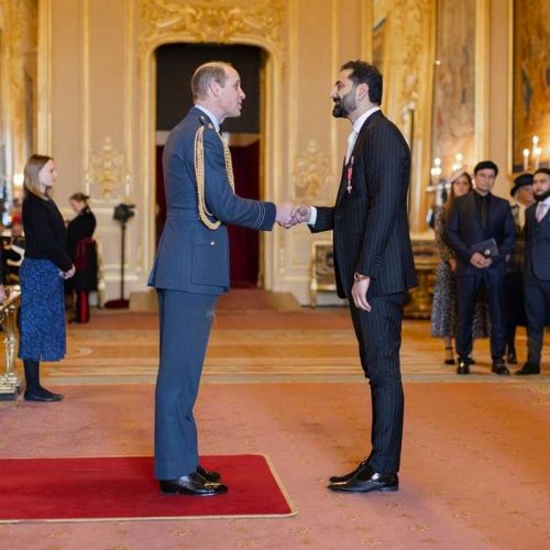 Spice Village Halal Restaurant Tooting Suleman Raza MBE Prince of Wales