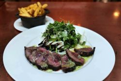 Mr White's English Chophouse Steakhouse Halal Fine dining London Whitechapel restaurant