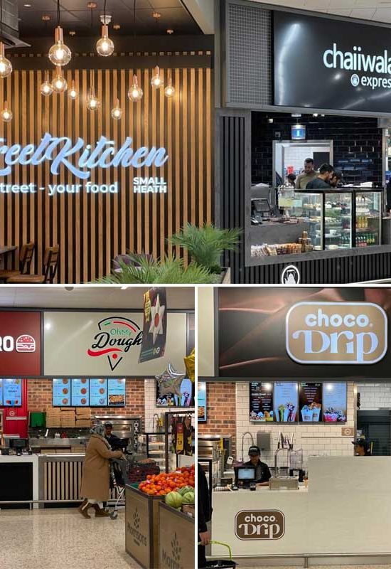 Birmingham's Street Kitchen in Morrisons Chaiiwala & Brgr.Bro Feed