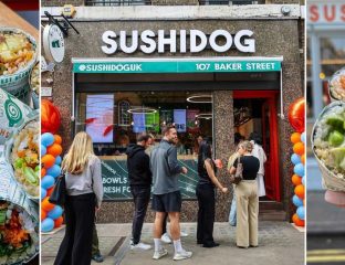 Sushi Dog Halal Restaurant London Baker Street