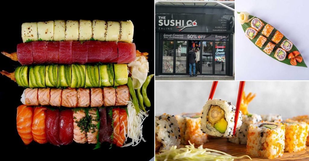 The Sushi Co Japanese Halal Restaurant London Ealing