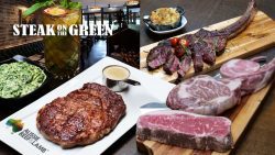 Aussie wagyu Halal beef Steak On The Green London Ealing fine dining restaurant
