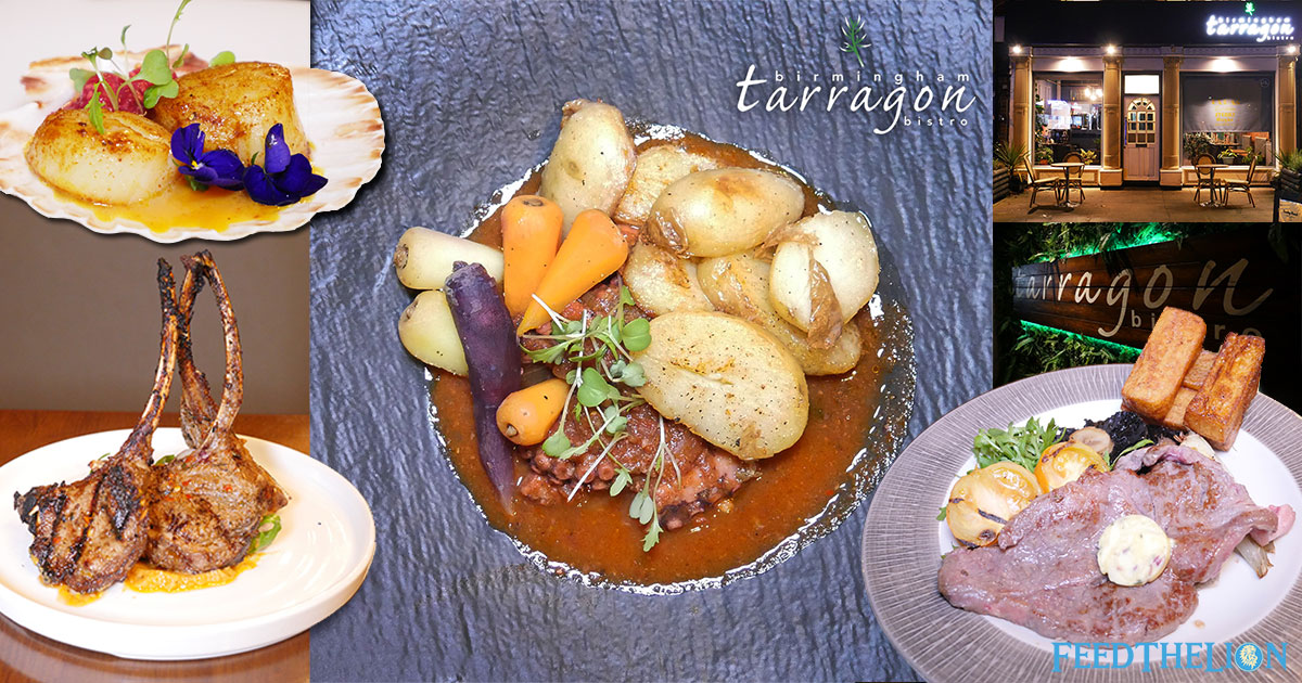 Tarragon Bistro (Mediterranean) Hall Green, Birmingham Feed the Lion