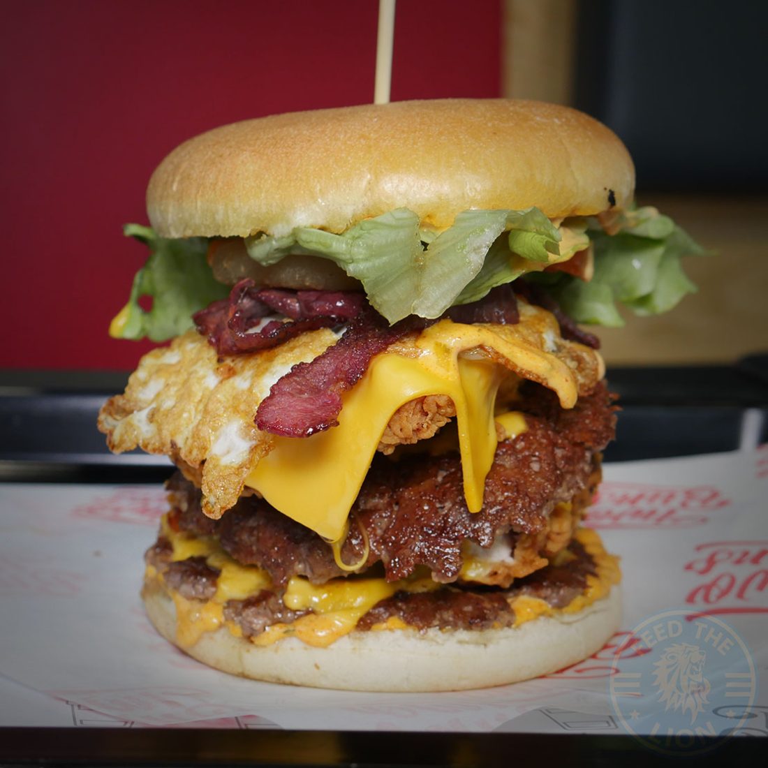 beast Two Buns Burger Halal HMC