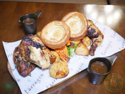 Sunday roast Tarragon Bistro Mediterranean Hall Green, Birmingham Halal fine dining French Steak restaurant
