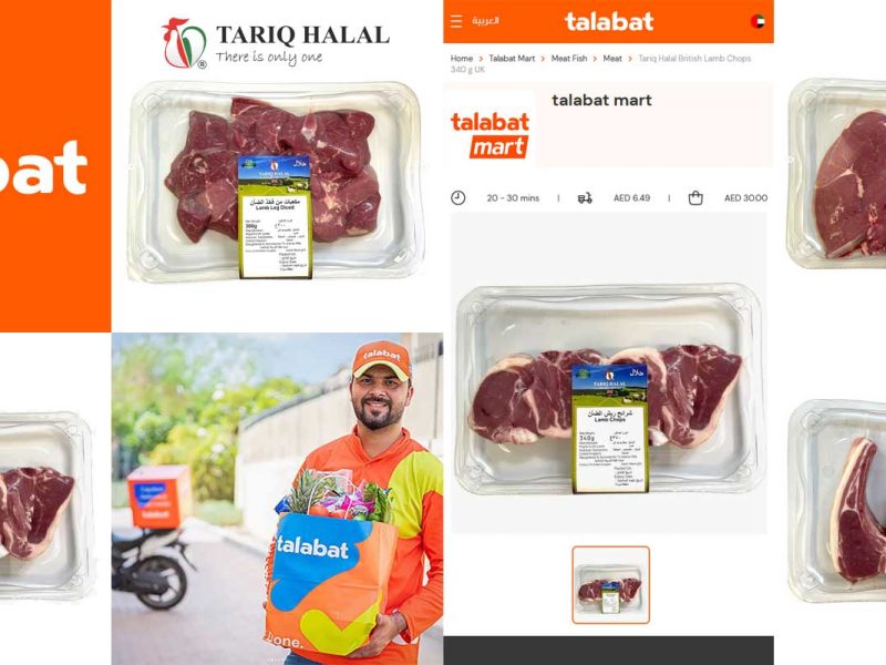 Tariq Halal Delivery Meat Butchers UAE Saudi Talabat