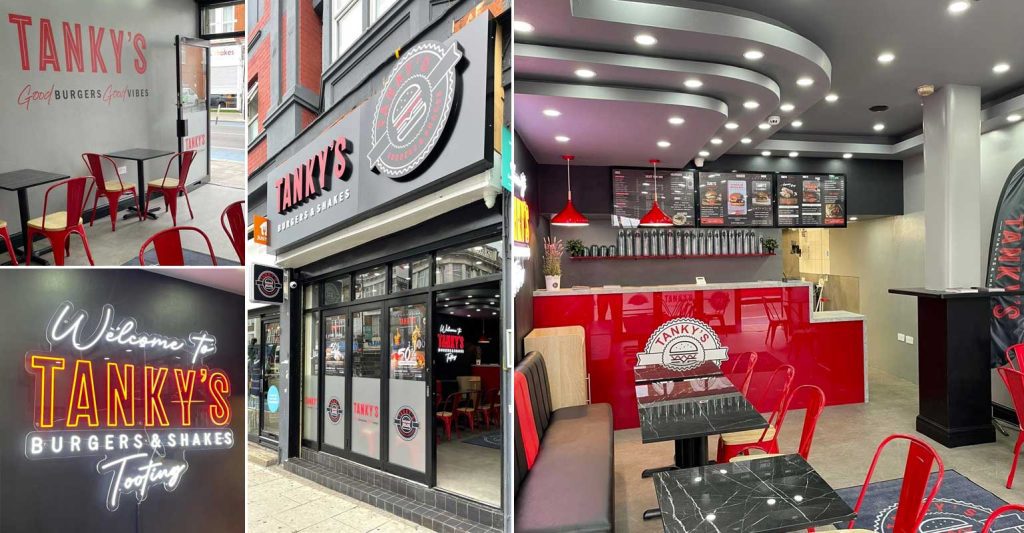 Tanky's Halal Burger Restaurant London Tooting