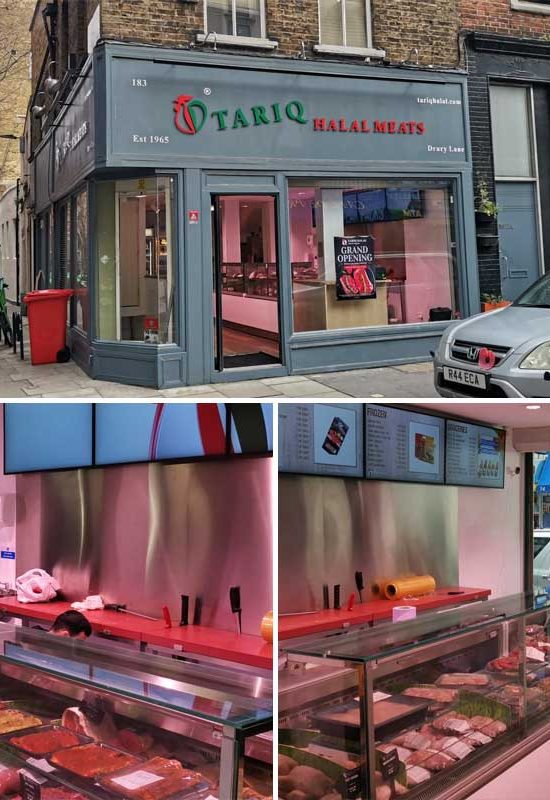 Tariq Halal opens butchers shop in Central London's Holborn - Feed the Lion