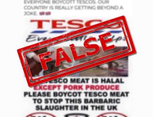 Tesco Halal Meat