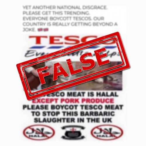 Tesco Halal Meat