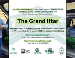 The Grand Iftar Oxford Homeless Project Ramadan