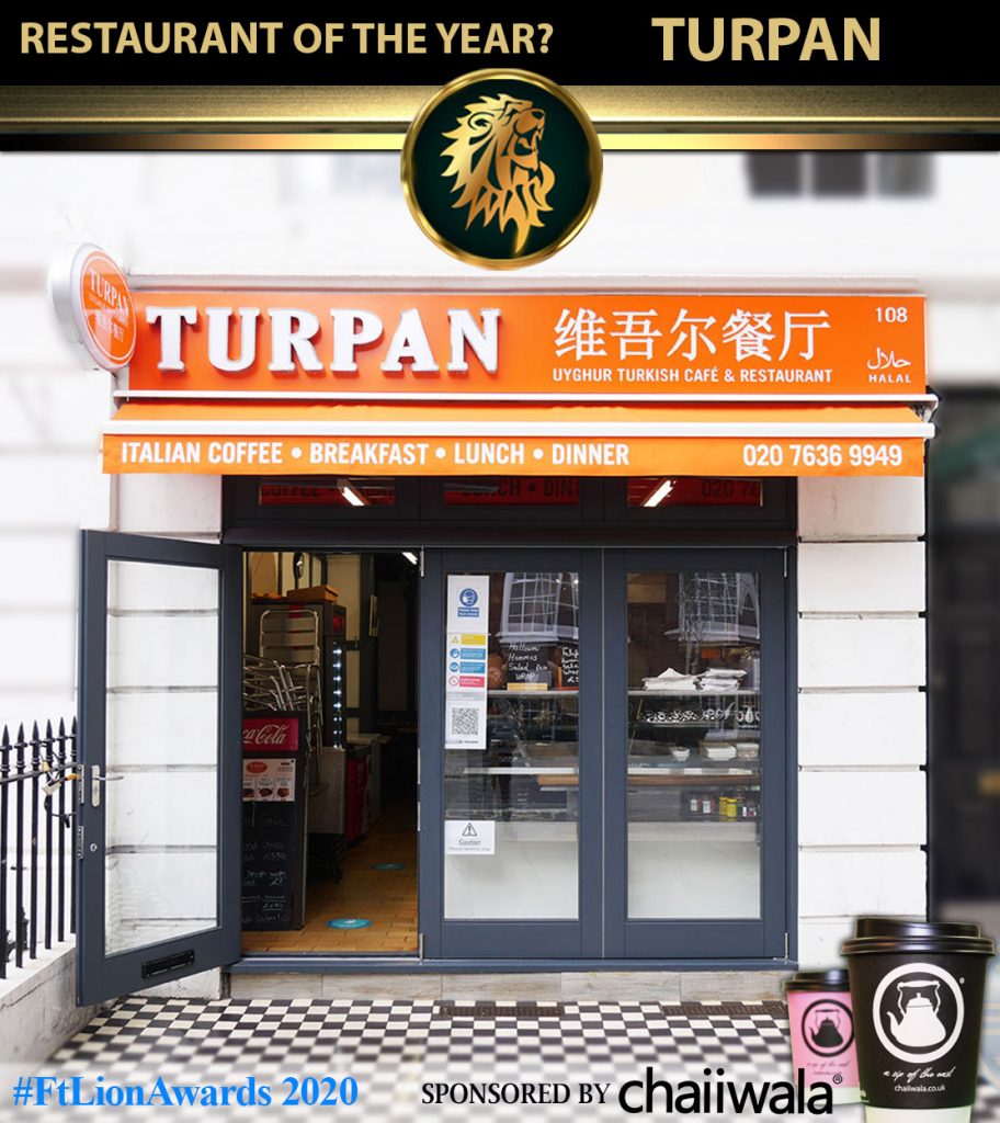 Turpan #FtLionAwards 2020 Restaurant of the Year shortlist