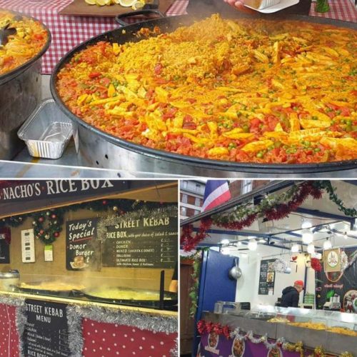 Uxbridge Halal Street Food Paella London Pavillion