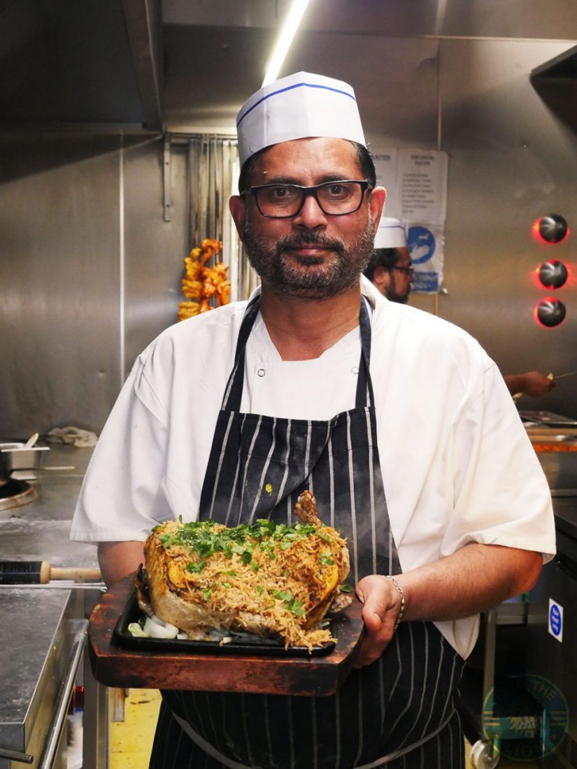 Wah Bey Halal Pakistani restaurant Gants Hill in Ilford Feed the Lion