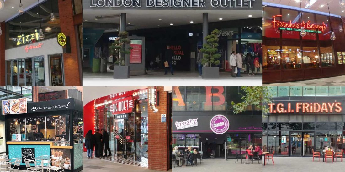 Wembley 'London Designer Outlet' Halalfriendly restaurants Feed the Lion