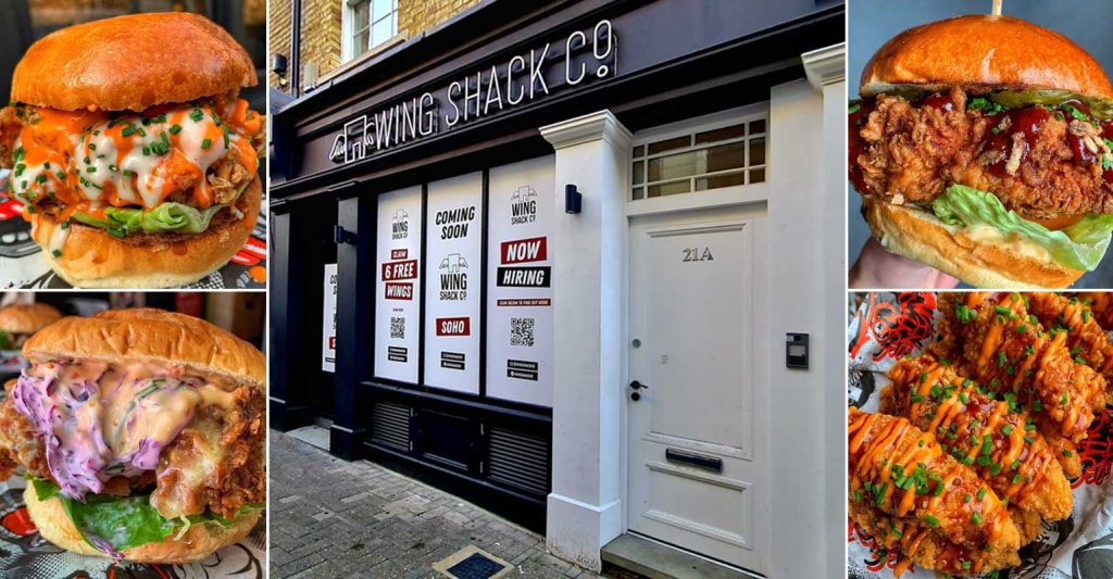 Wing Shack Co Halal Chicken Restaurant London Soho