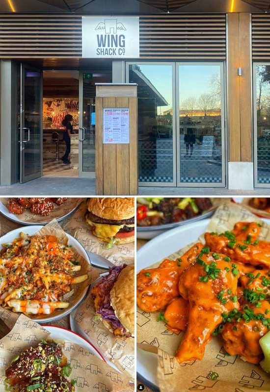Wing Shack Co launch at The Glades in London Bromley Feed the Lion