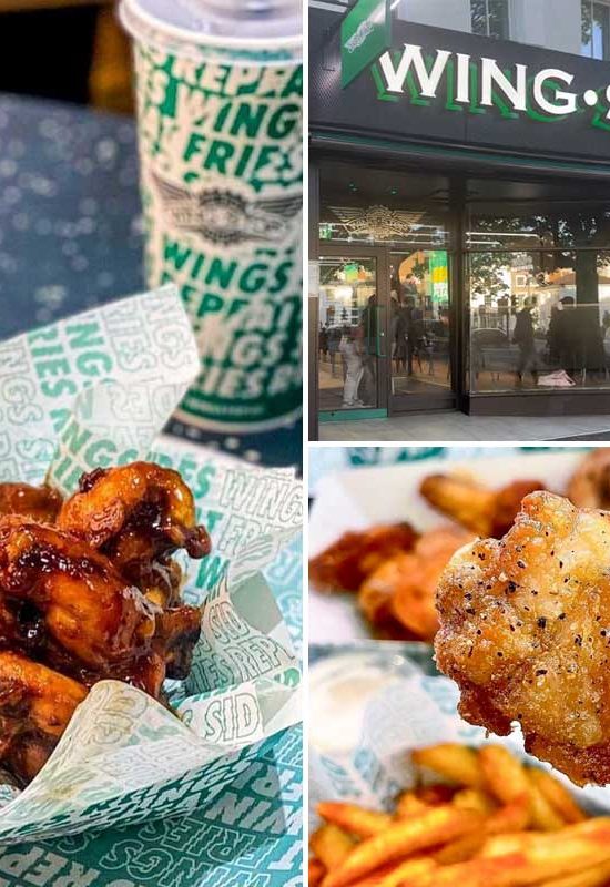 American franchise Wingstop launches in London Islington Feed the Lion
