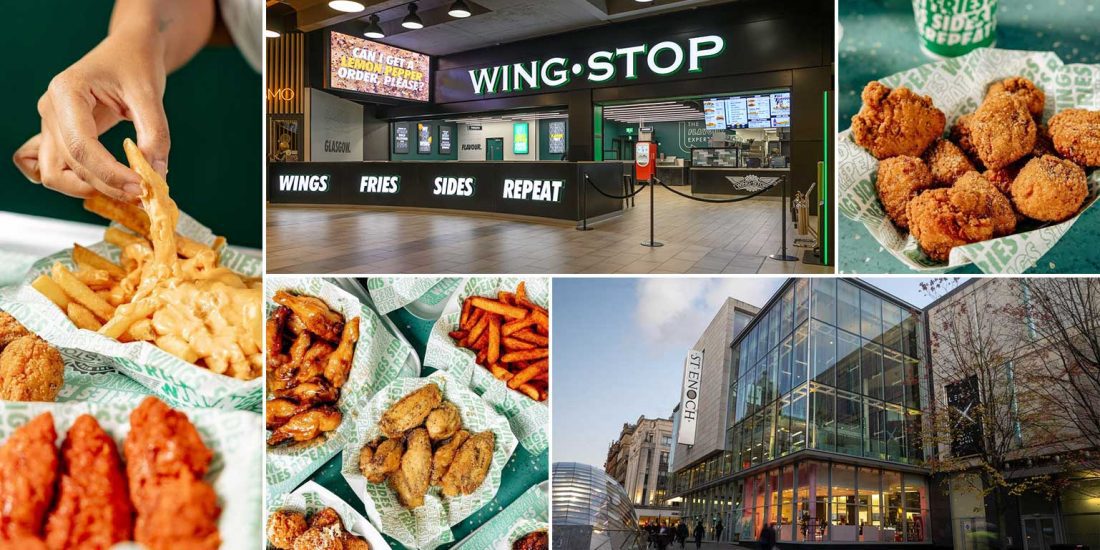 Wingstop arrives in Glasgow's St. Enoch Shopping Centre Feed the Lion
