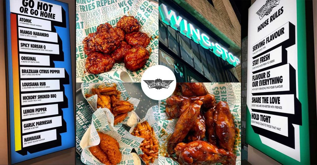 Wingstop Dalston London Restaurant Feed the Lion