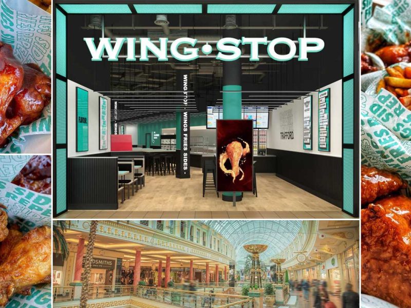 Wingstop opens 3rd Manchester store in Trafford Centre Feed the Lion