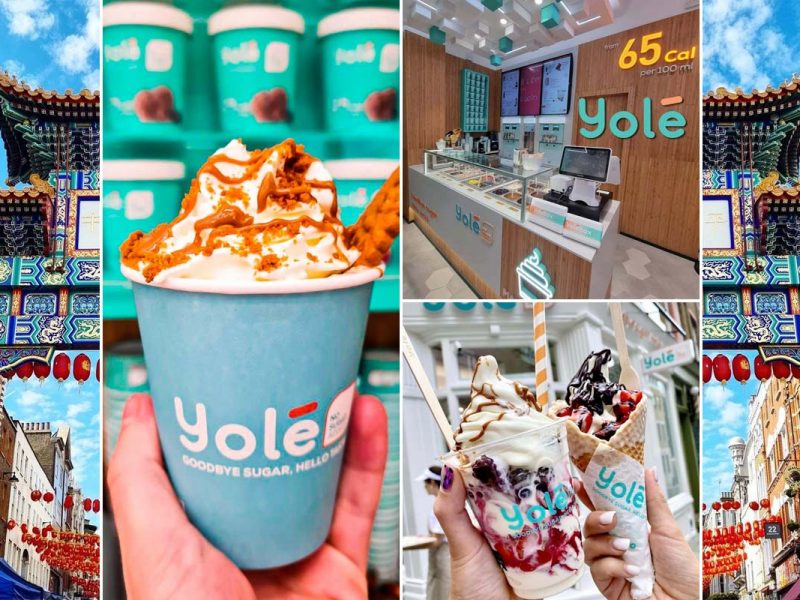 Yole Halal ice cream Chinatown London