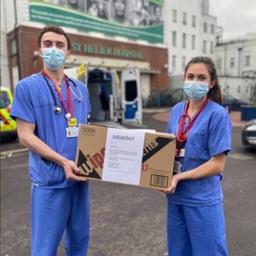 Zabardast Wrap London Halal NHS Charity