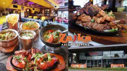 Zaika The Red dragon Halal Asian Cuisine in Cardiff Wales Halal restaurant food tour